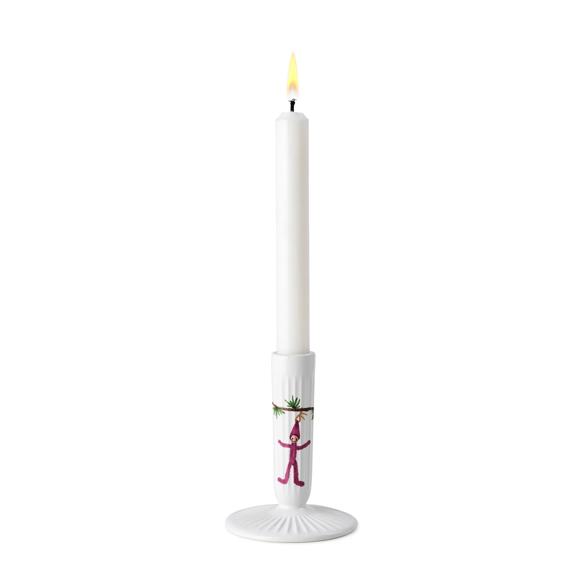 Hammershøi Christmas candle sticks white, 12 cm Kähler