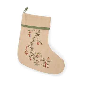 Hammershøi Christmas Christmas stocking - Beige - Kähler