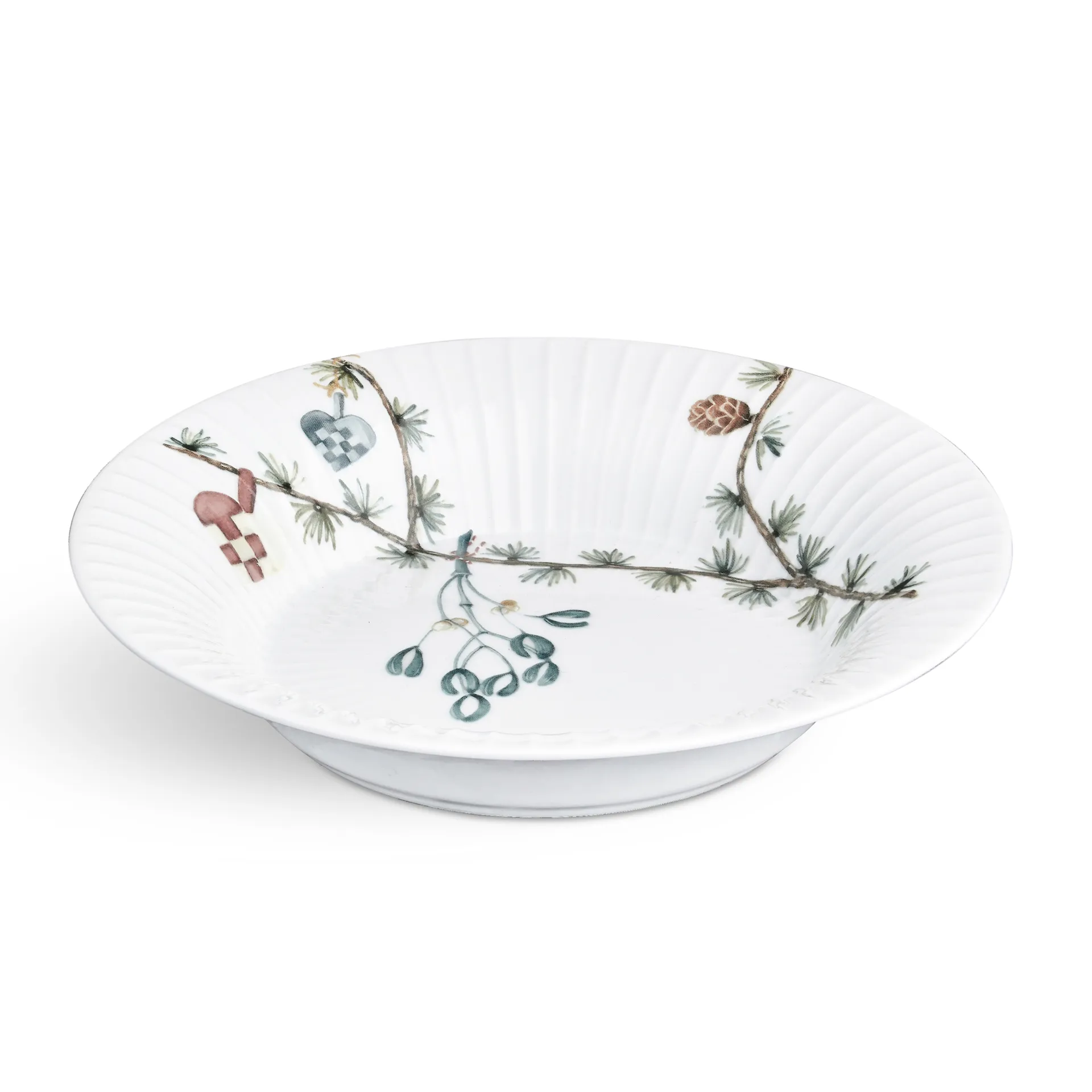 Hammershøi Christmas deep plate, 21 cm Kähler