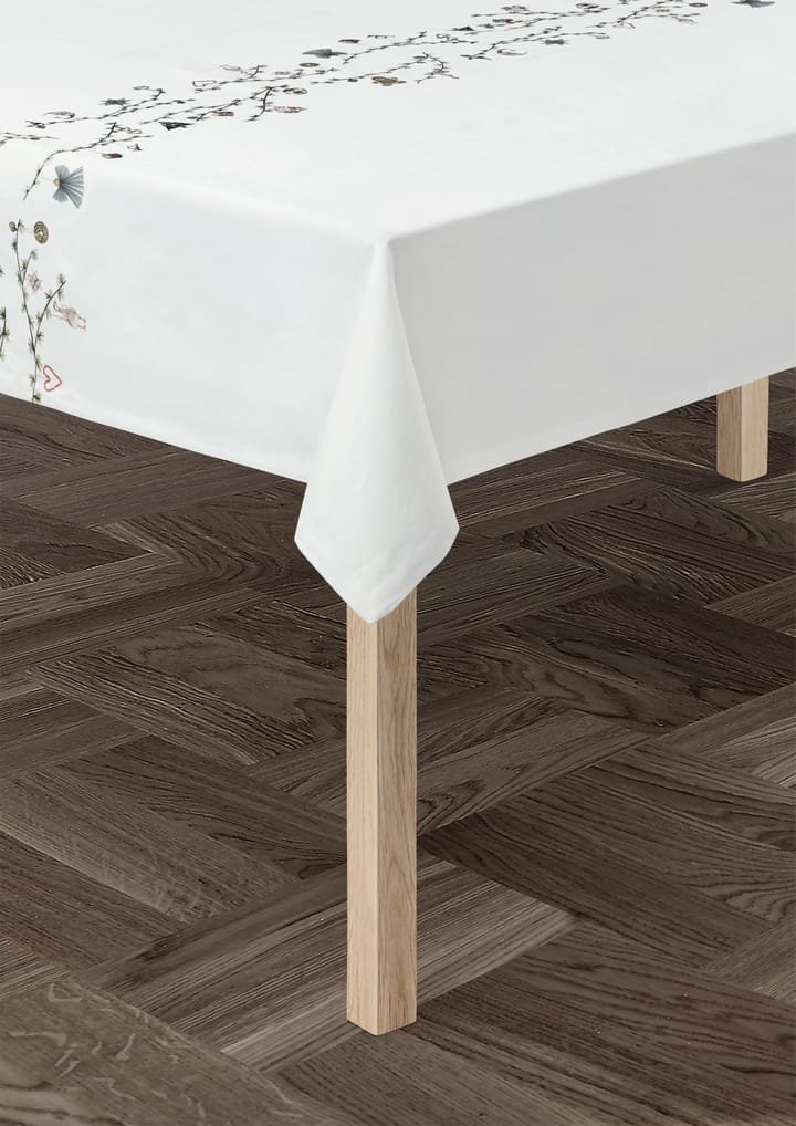 Hammershøi Christmas tablecloth 150x370 cm, White Kähler