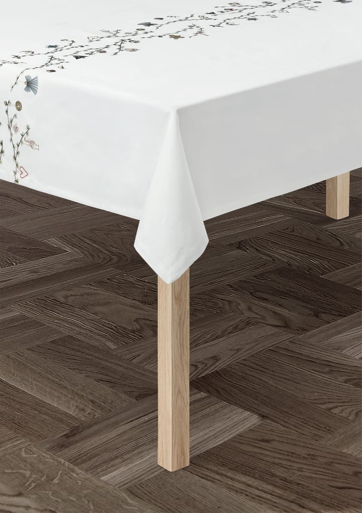 Hammershøi Christmas tablecloth 150x370 cm - White - Kähler