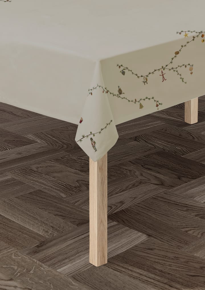 Hammershøi Christmas Tablecloth beige, 150x270 cm Kähler