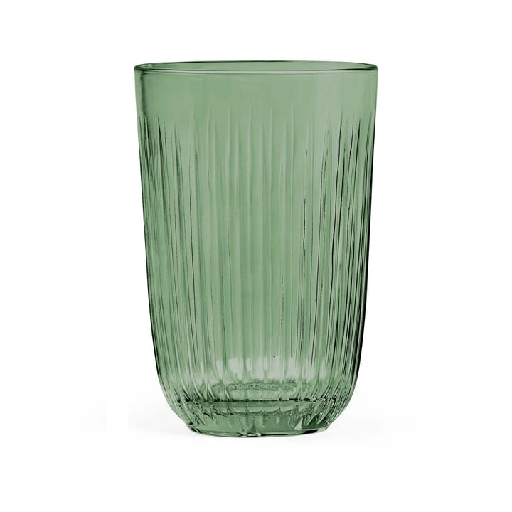 Hammershøi drinking glass 37 cl 4-pack - Green - Kähler