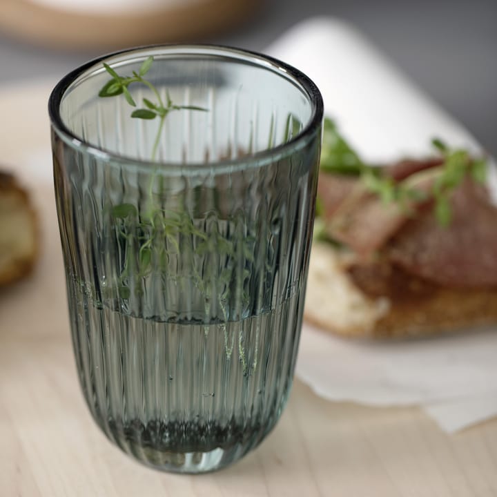Hammershøi drinking glasses 33 cl, 2-pack - green - Kähler