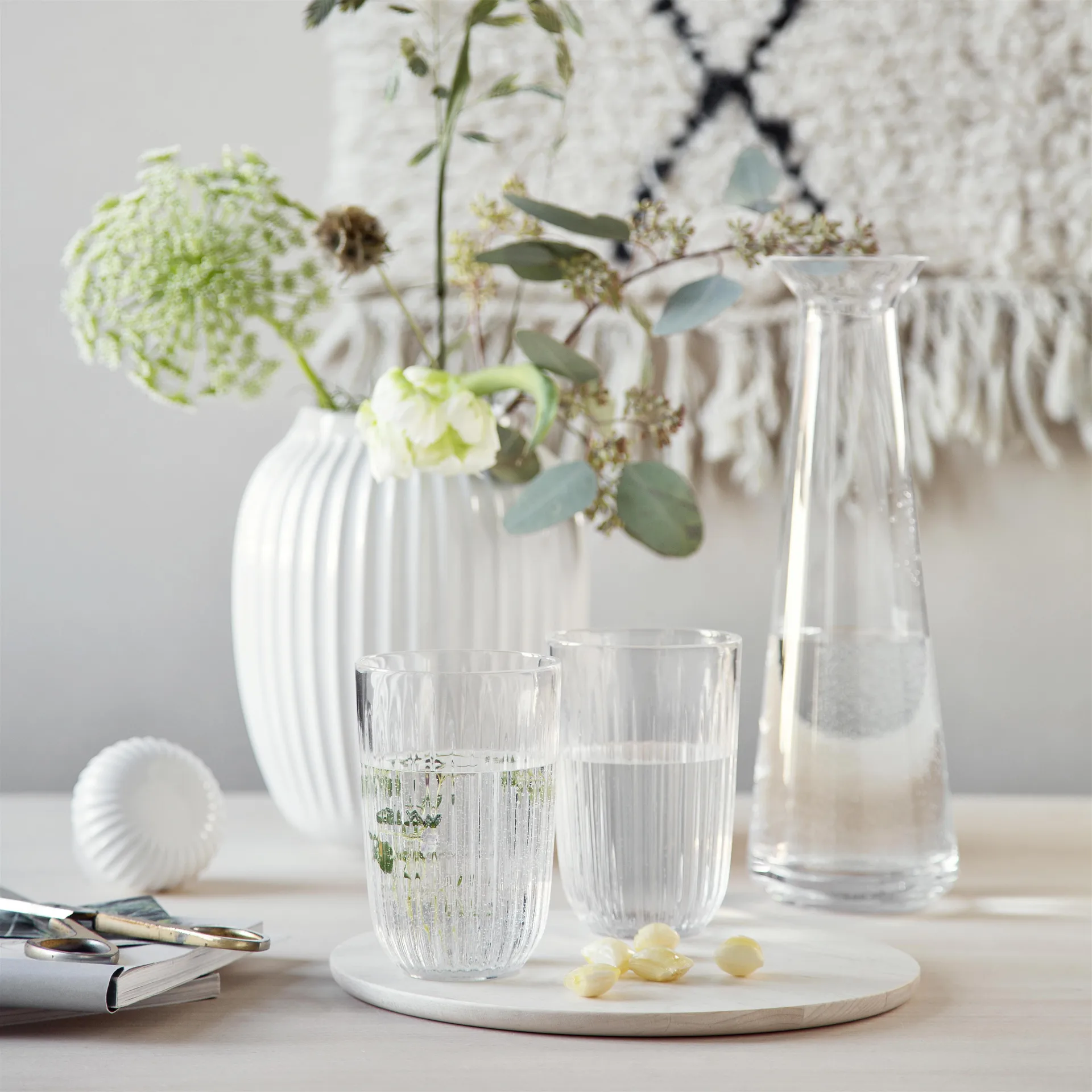 Hammershøi drinking glasses 33 cl, 4-pack, clear Kähler
