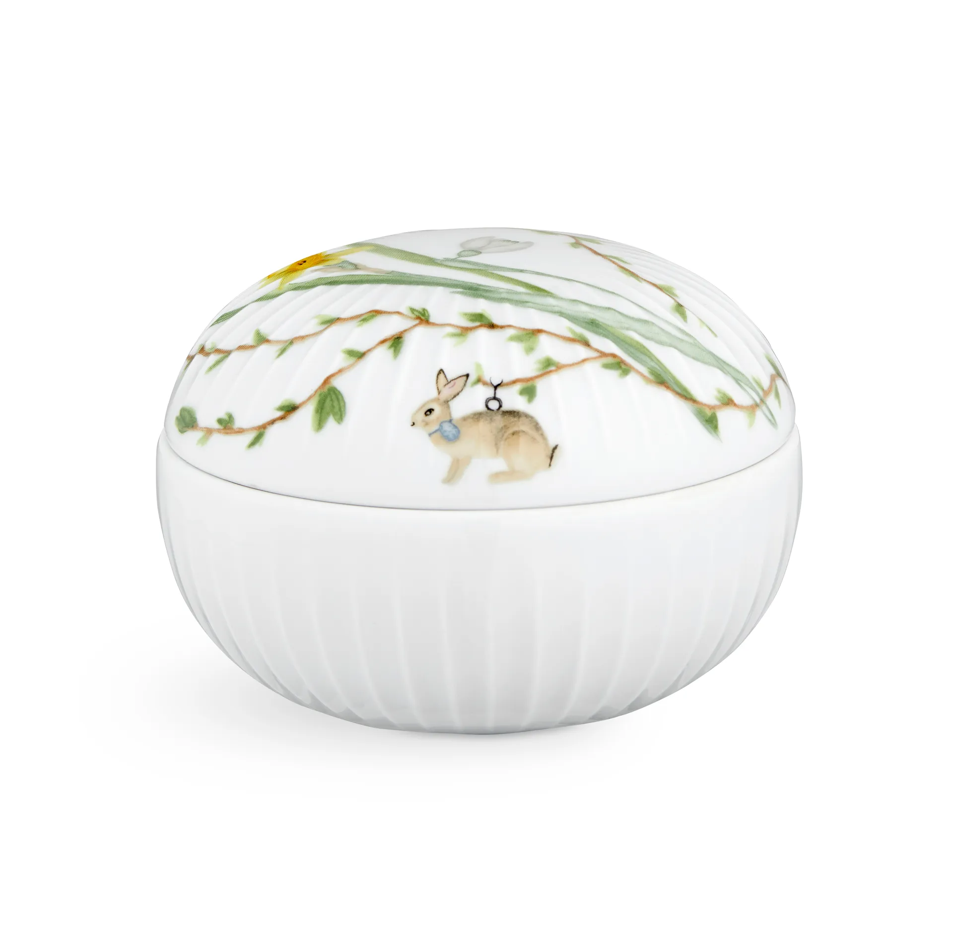 Hammershøi Easter bonbonjär Ø12 cm, white Kähler