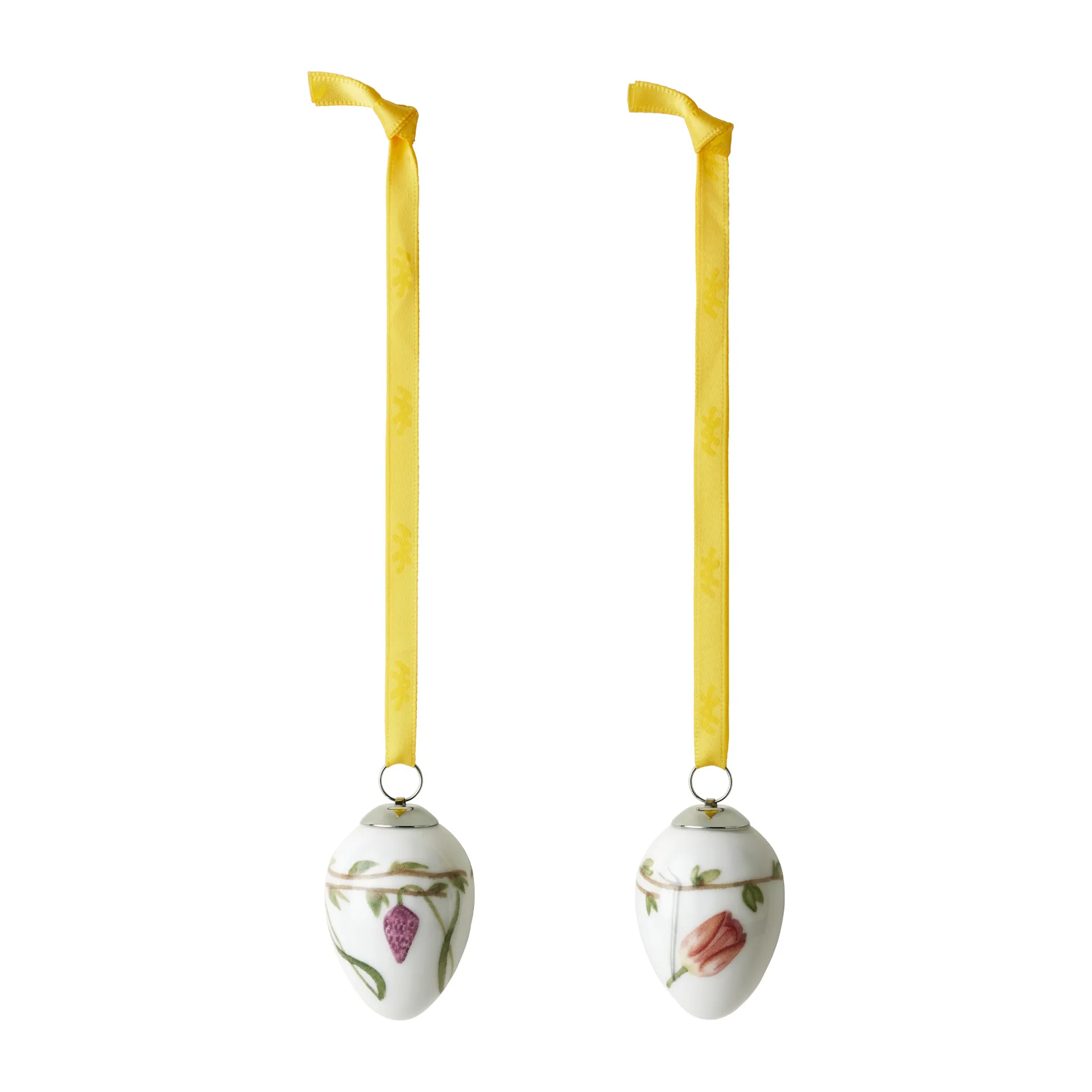 Hammershøi Easter hanging Easter decoration 2023 2-pack, Height 4.7 cm Kähler
