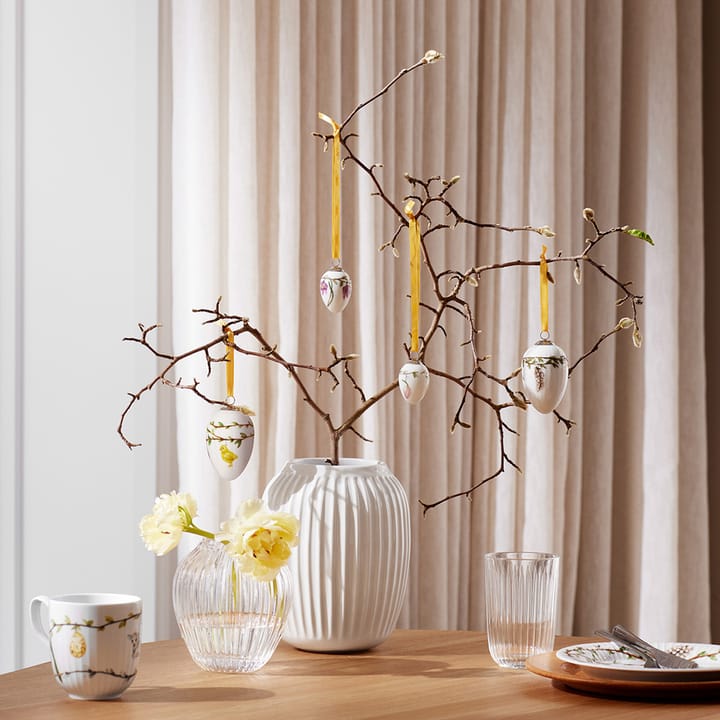 Hammershøi Easter hanging Easter decoration 2023 2-pack, Height 4.7 cm Kähler