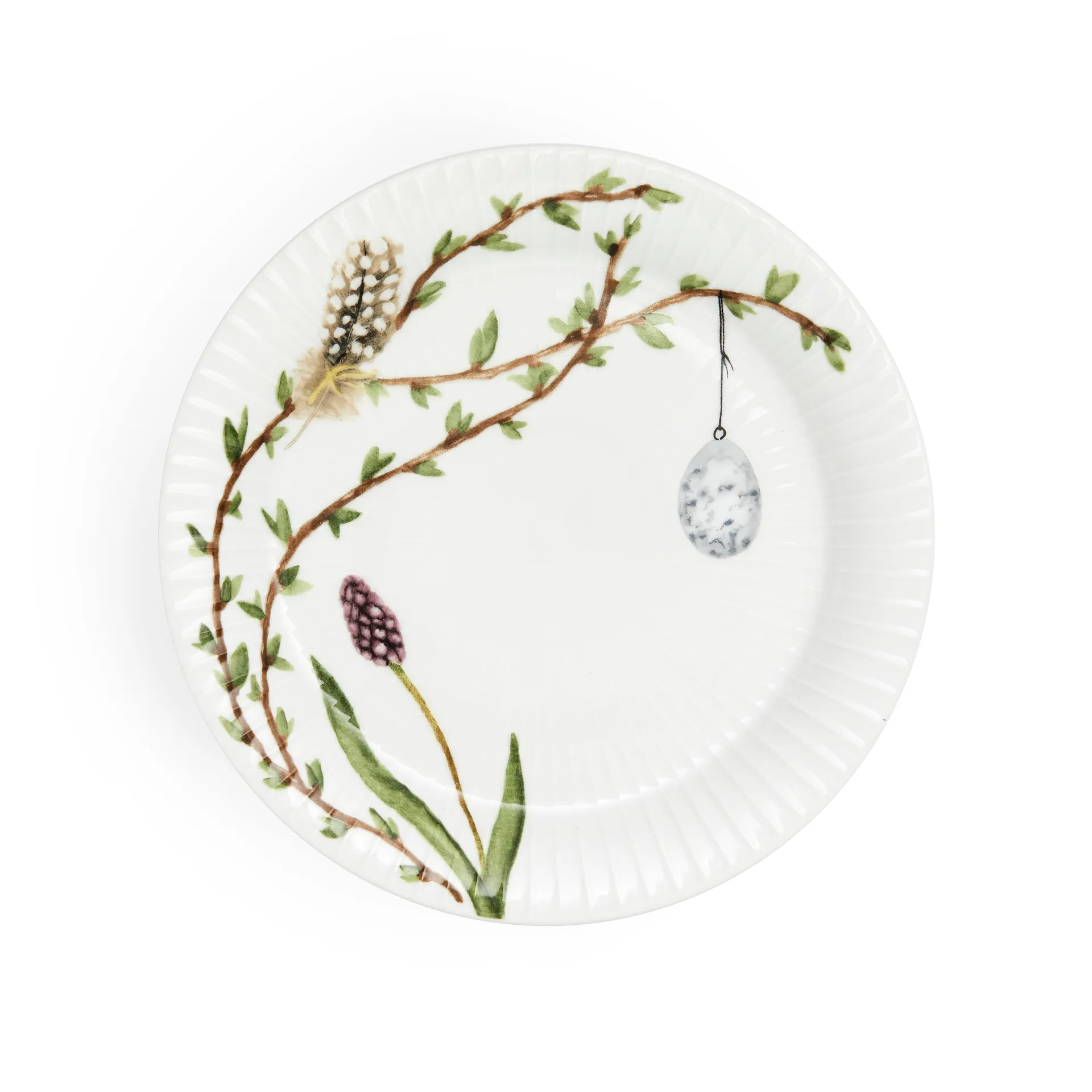 Hammershøi Easter small plate 22 cm, white Kähler