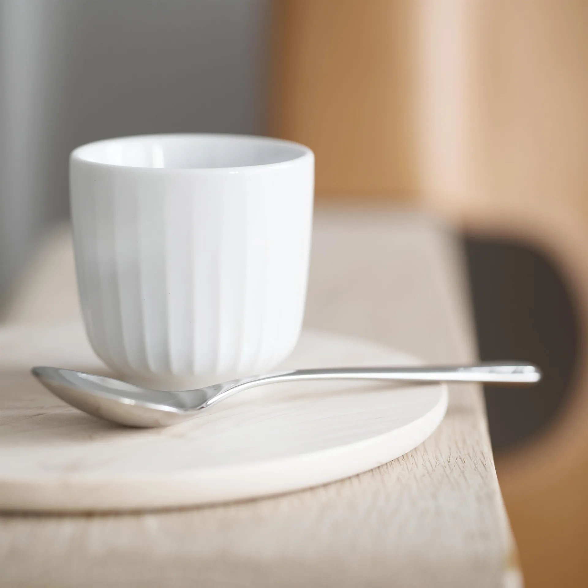 Hammershøi espresso cup, white Kähler