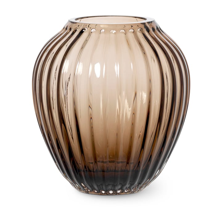 Hammershøi glass vase 14 cm - Walnut - Kähler