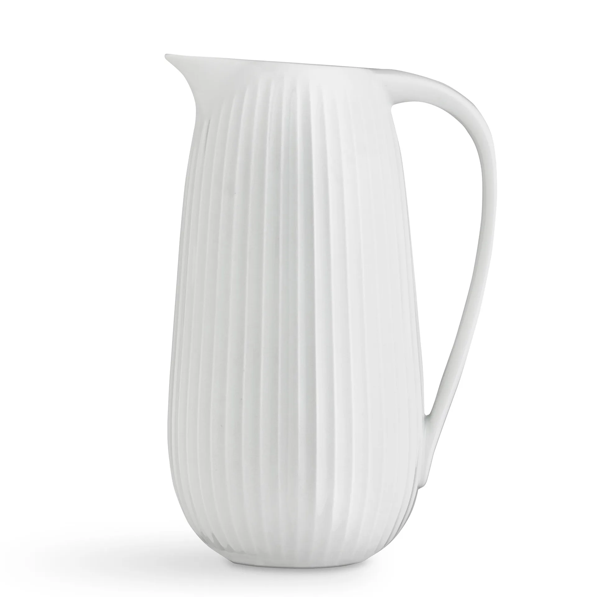 Hammershøi jug, white Kähler