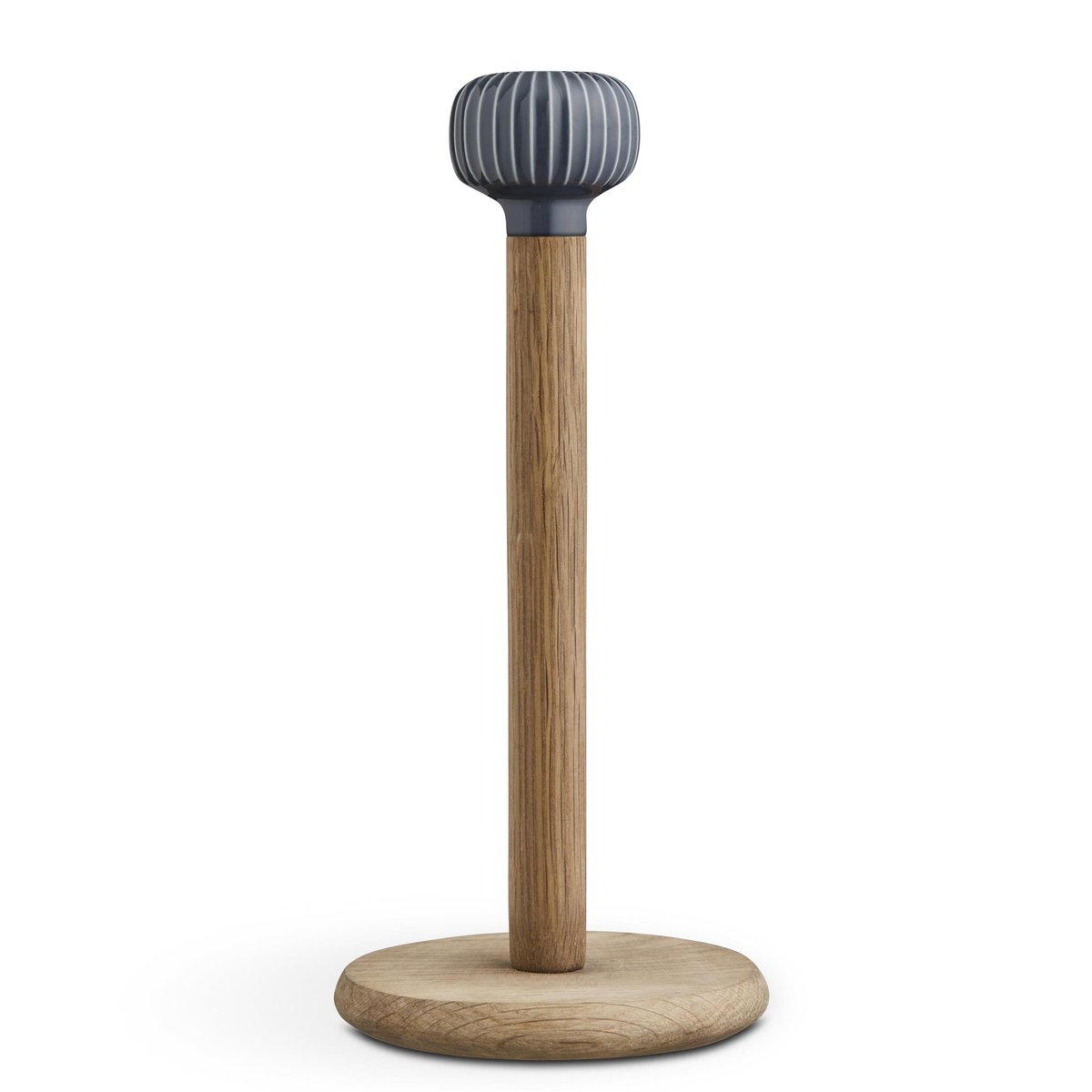 Kähler Hammershoi kitchen paper roll holder anthracite grey