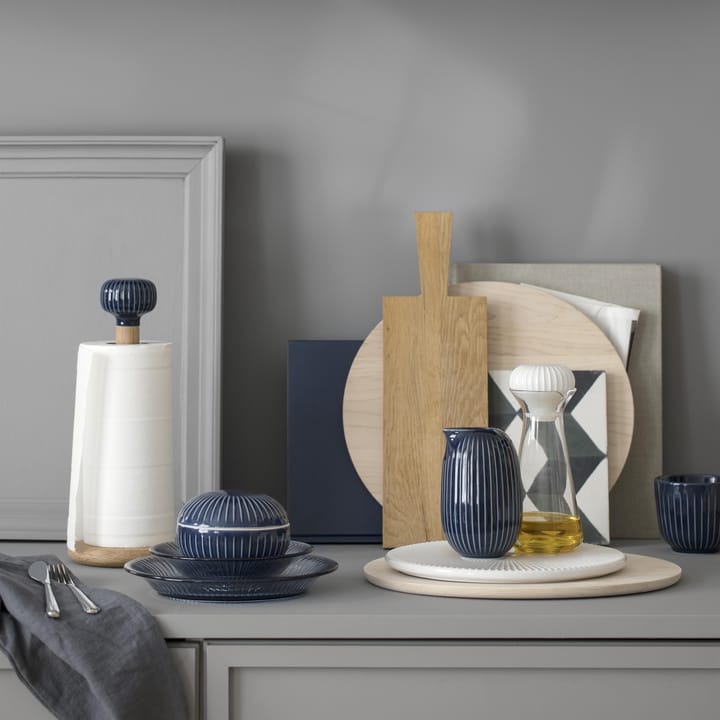 Hammershøi kitchen paper roll holder - indigo - Kähler