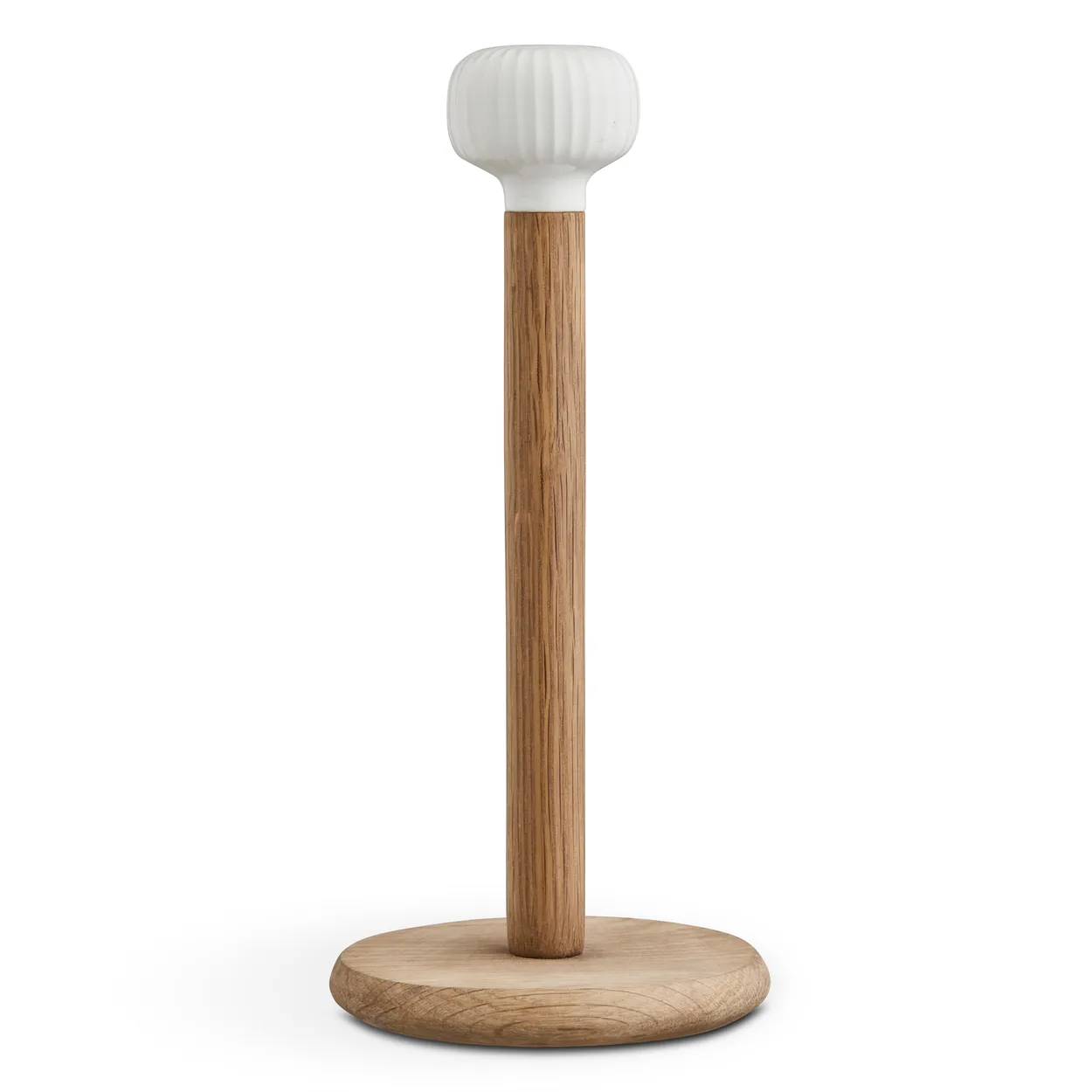 Kähler Hammershoi kitchen paper roll holder white | Scandinavian Design | Kitchen towel holders | Brown