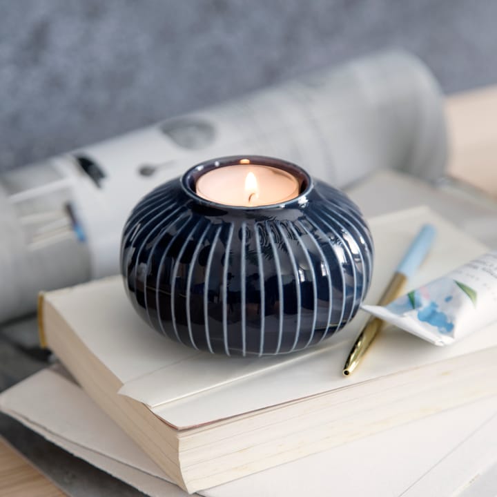 Hammershøi lantern 6.5 cm - indigo - Kähler