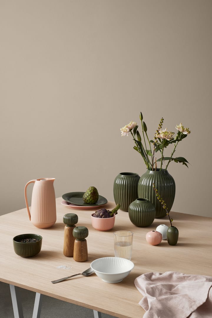 Hammershøi miniature vase set 3 pieces, Dark green Kähler