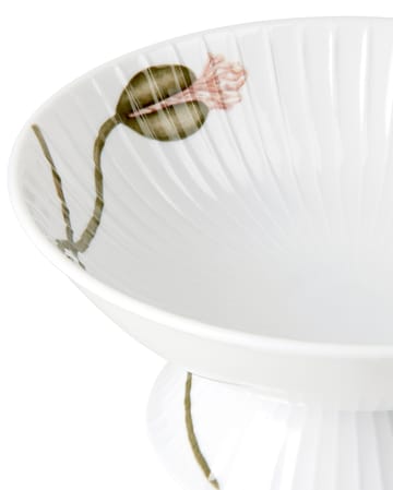 Hammershøi Poppy bowl on foot Ø16 cm - White - Kähler