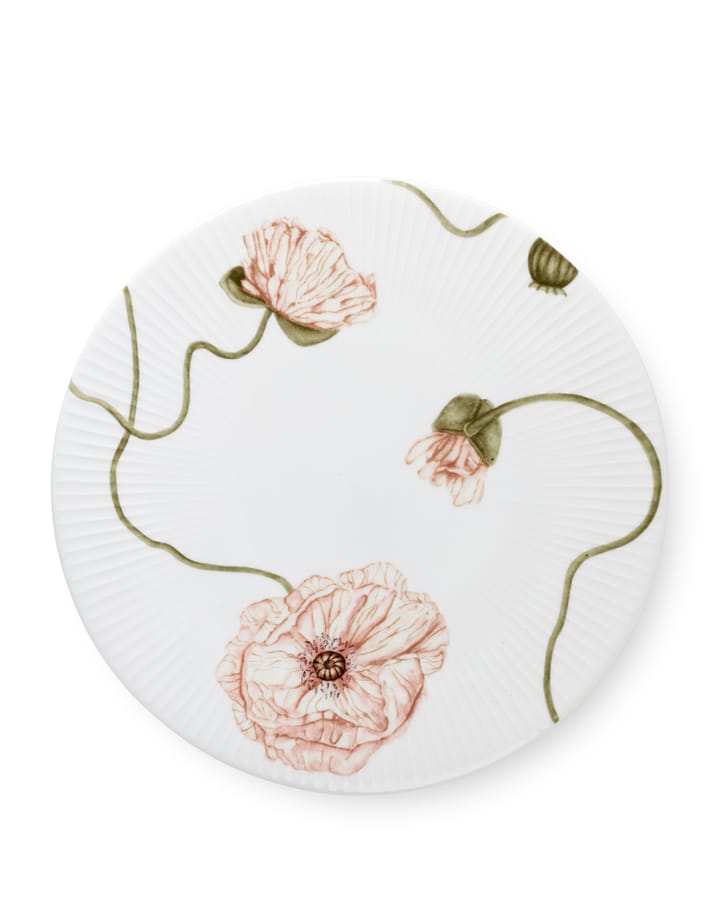 Hammershøi Poppy Cake platter Ø30 cm - White - Kähler