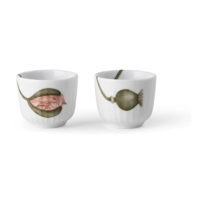 Hammershøi Poppy egg cup 2-pack - White-decor - Kähler