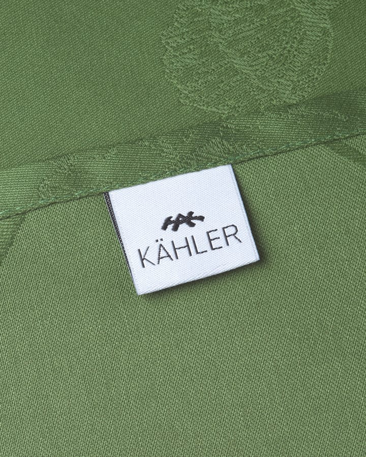 Hammershøi Poppy fabric napkin 45x45 cm 4-pack - Green - Kähler