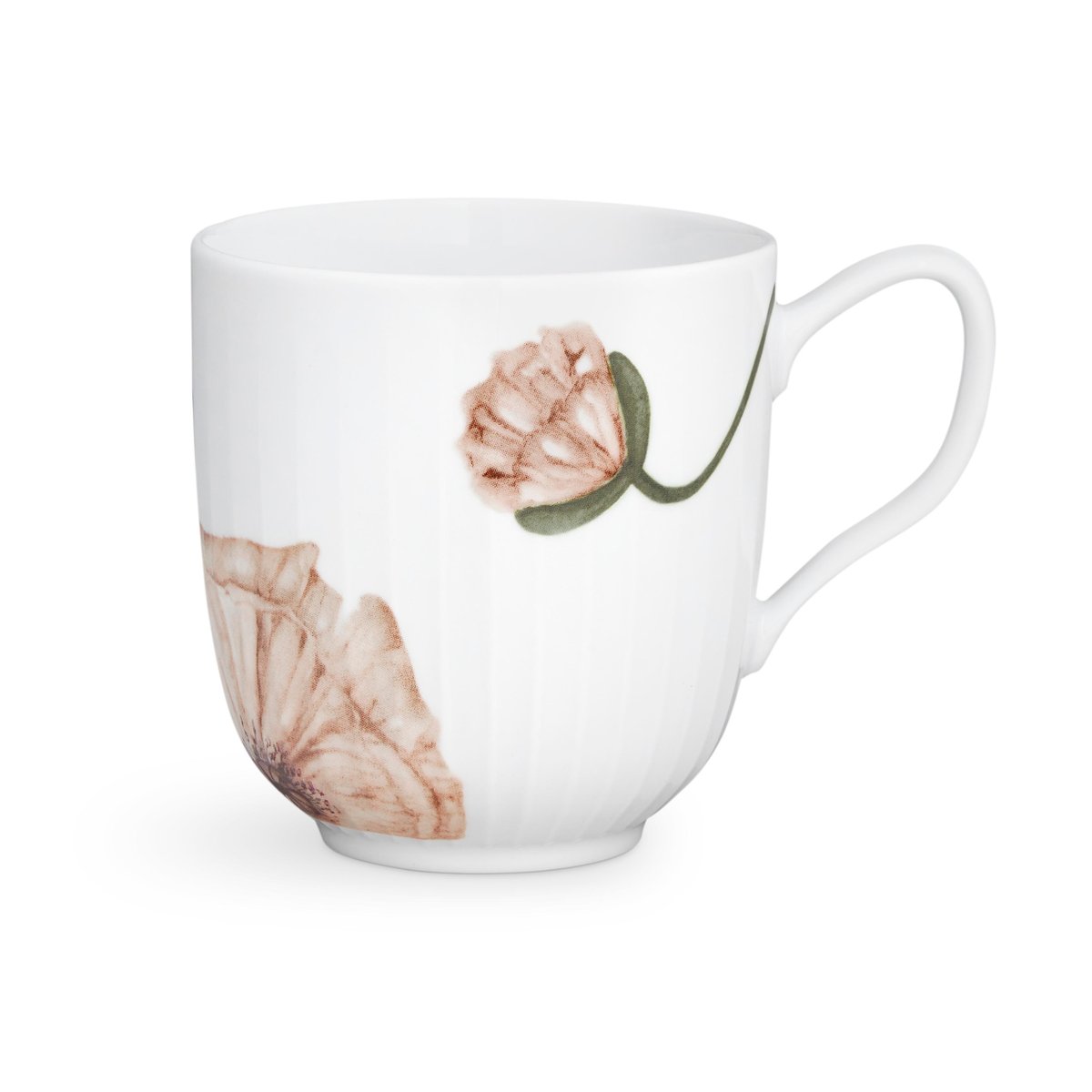 Kähler Hammershoi Poppy mug 33 cl white | Scandinavian Design | Coffee cups | White