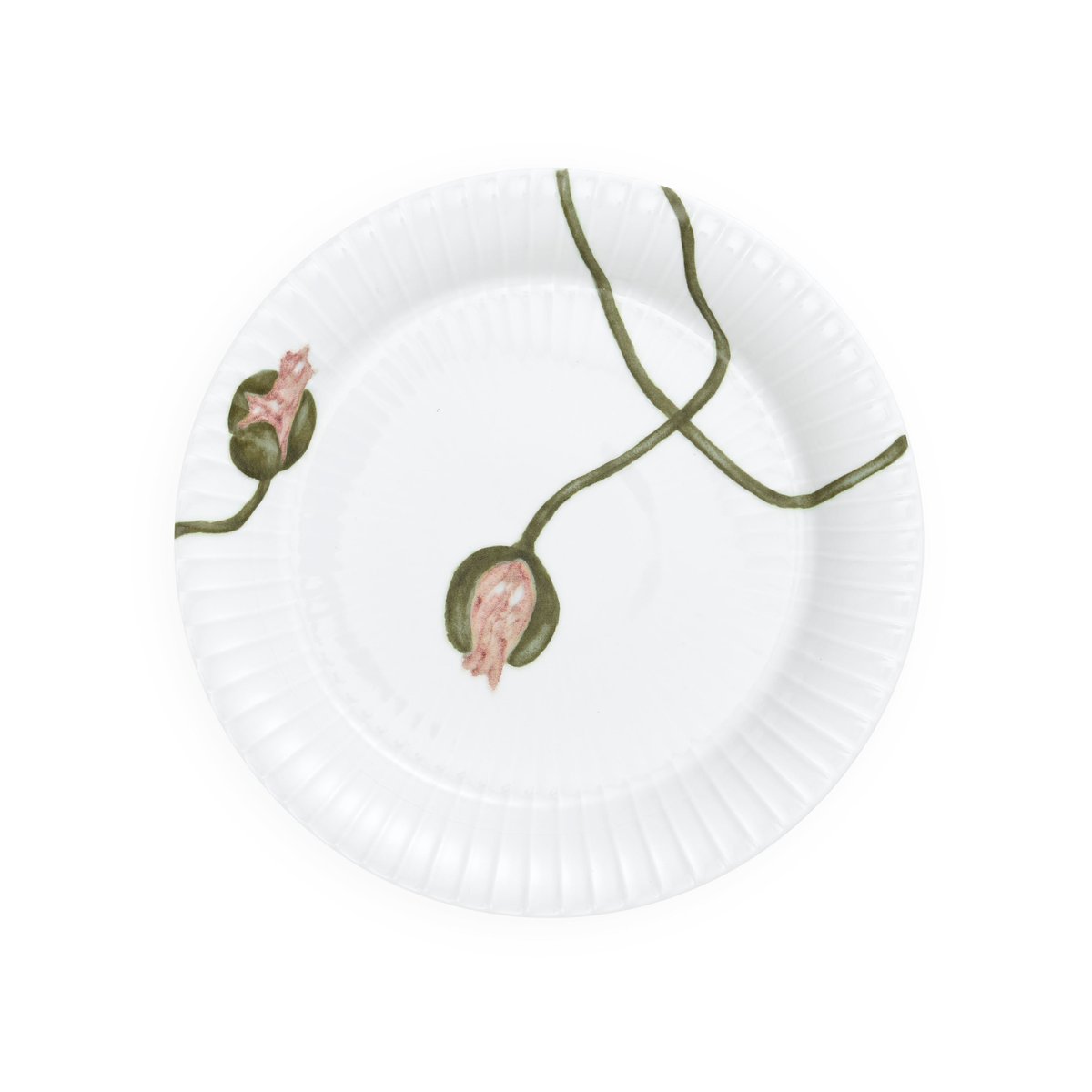 Kähler Hammershoi Poppy small plate 19 cm white | Scandinavian Design | Small plates & side plates | White