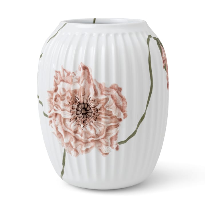 Hammershøi Poppy vase 21 cm - white - Kähler
