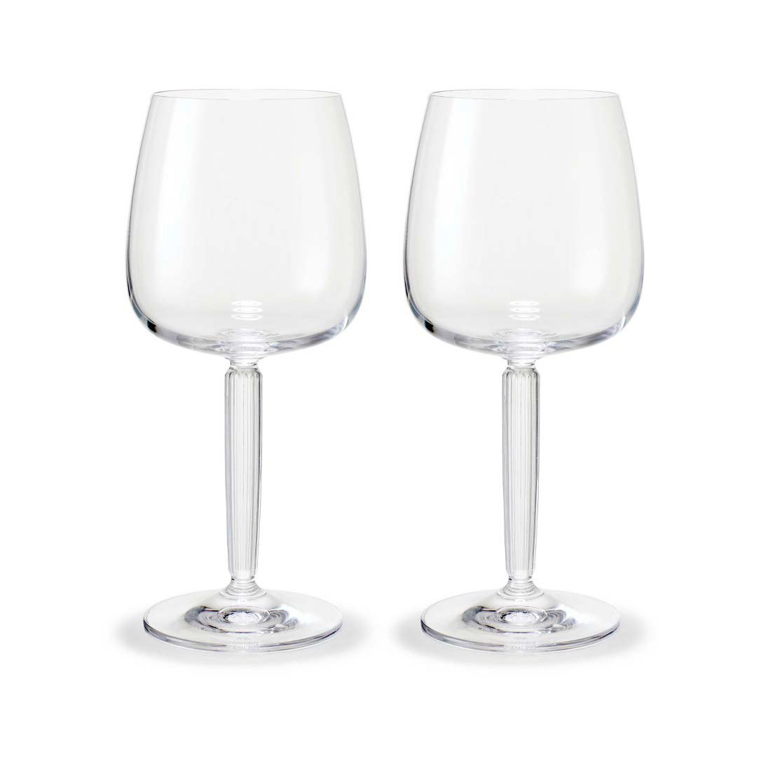 Kähler Hammershoi red wine glass 49 cl 2-pack Clear