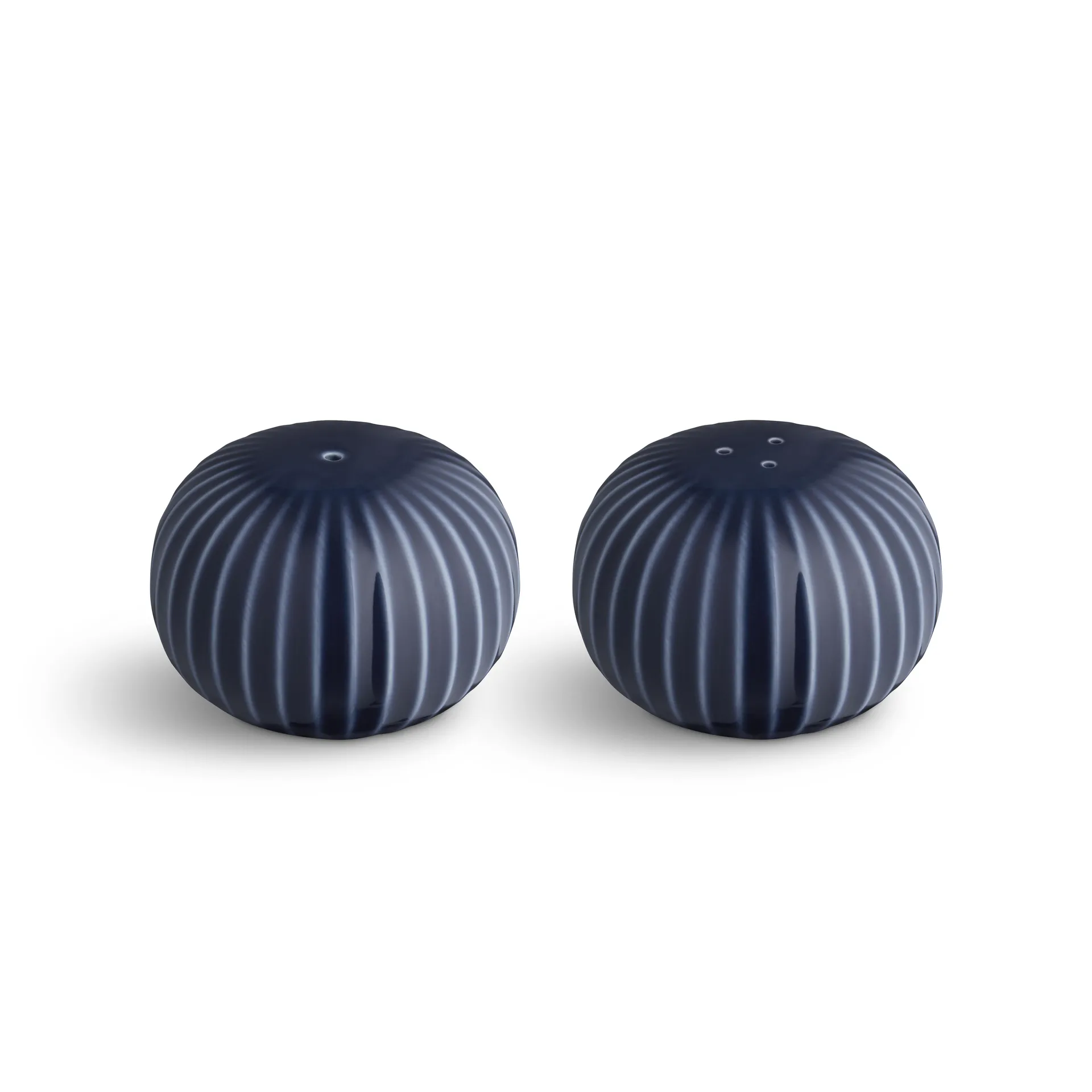 Hammershøi salt and pepper shaker, indigo Kähler