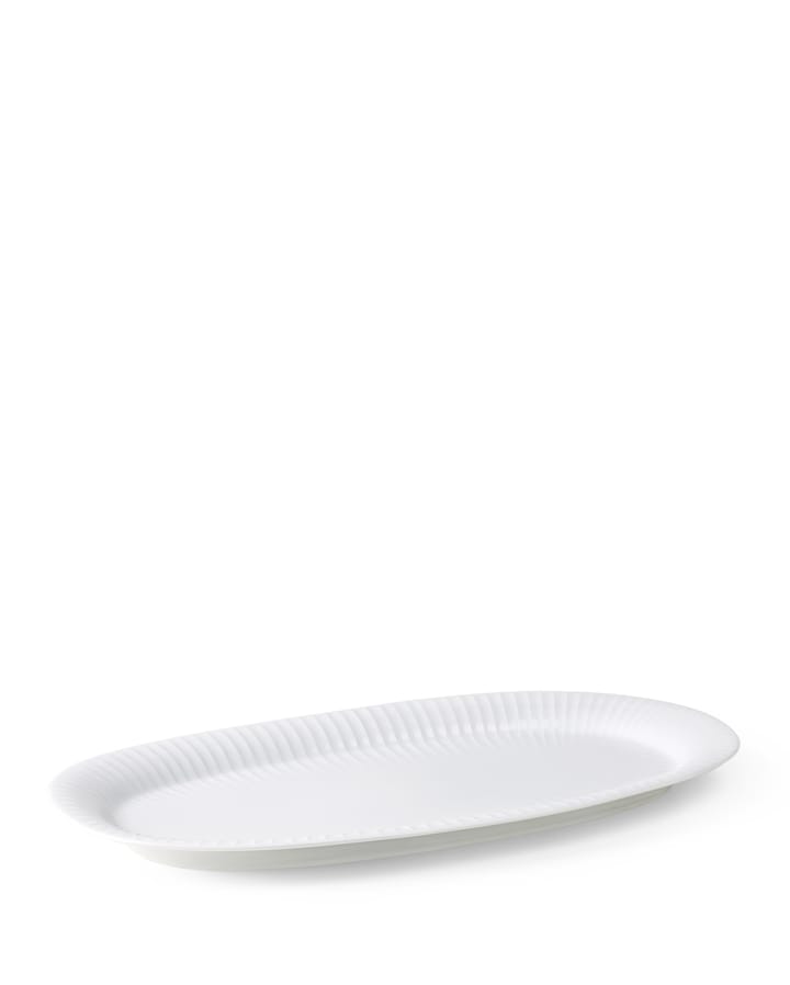Hammershøi serving plate oval 40x22.5 cm - White - Kähler