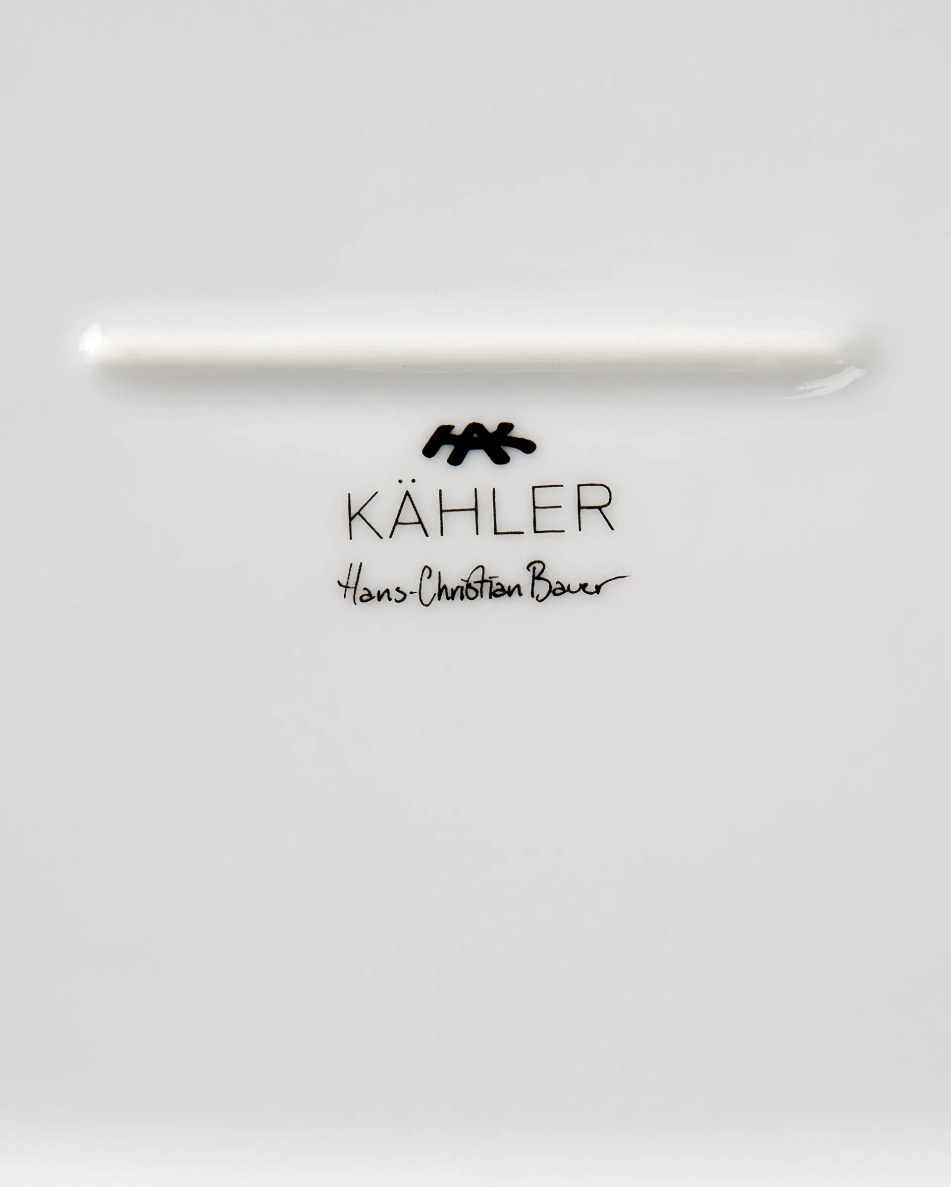 Hammershøi serving plate oval 40x22.5 cm, White Kähler