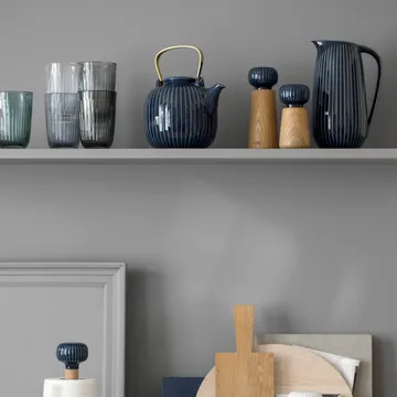 Hammershøi spice mill large - Indigo, 18 cm - Kähler