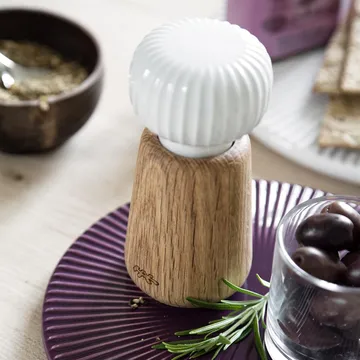Hammershøi spice mill small - White, 14 cm - Kähler