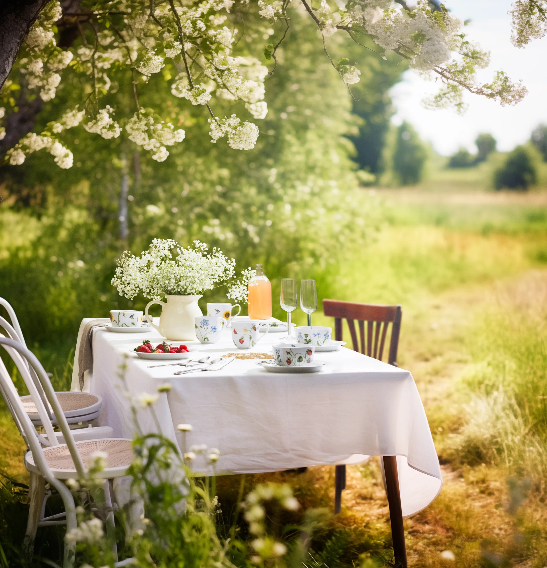 Hammershøi summer mug 33 cl, Sunflower Kähler