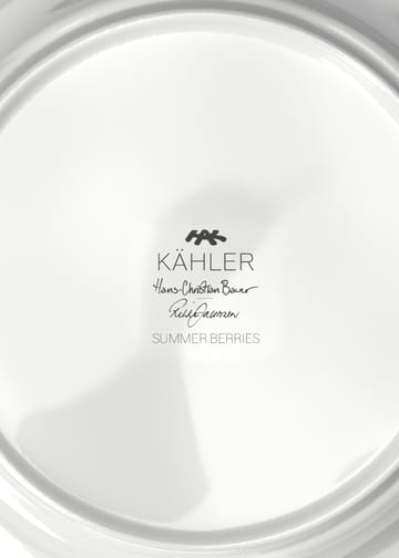 Hammershøi summer plate Ø22 cm - Forget me not - Kähler