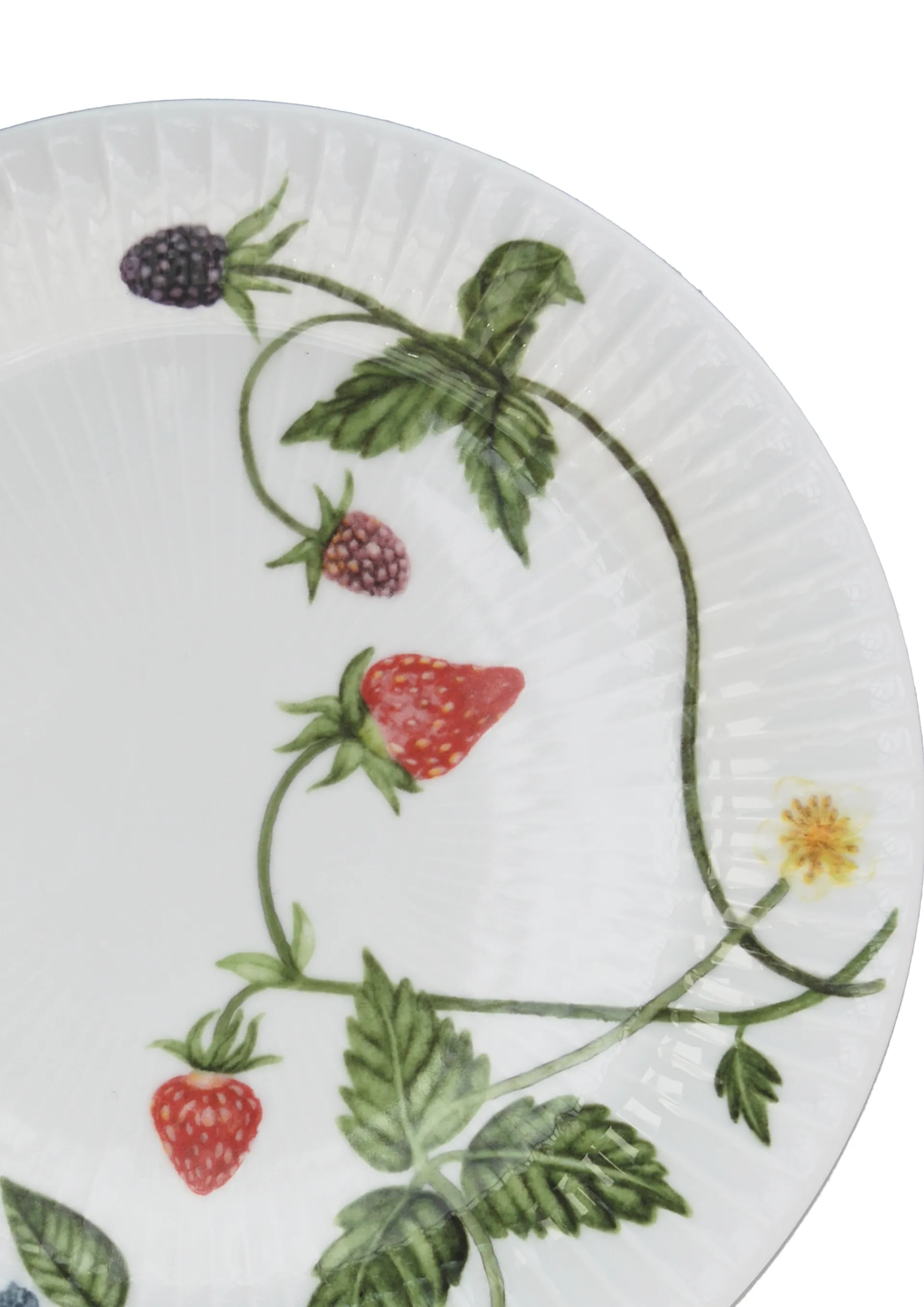 Hammershøi summer plate Ø22 cm, Summer berries Kähler