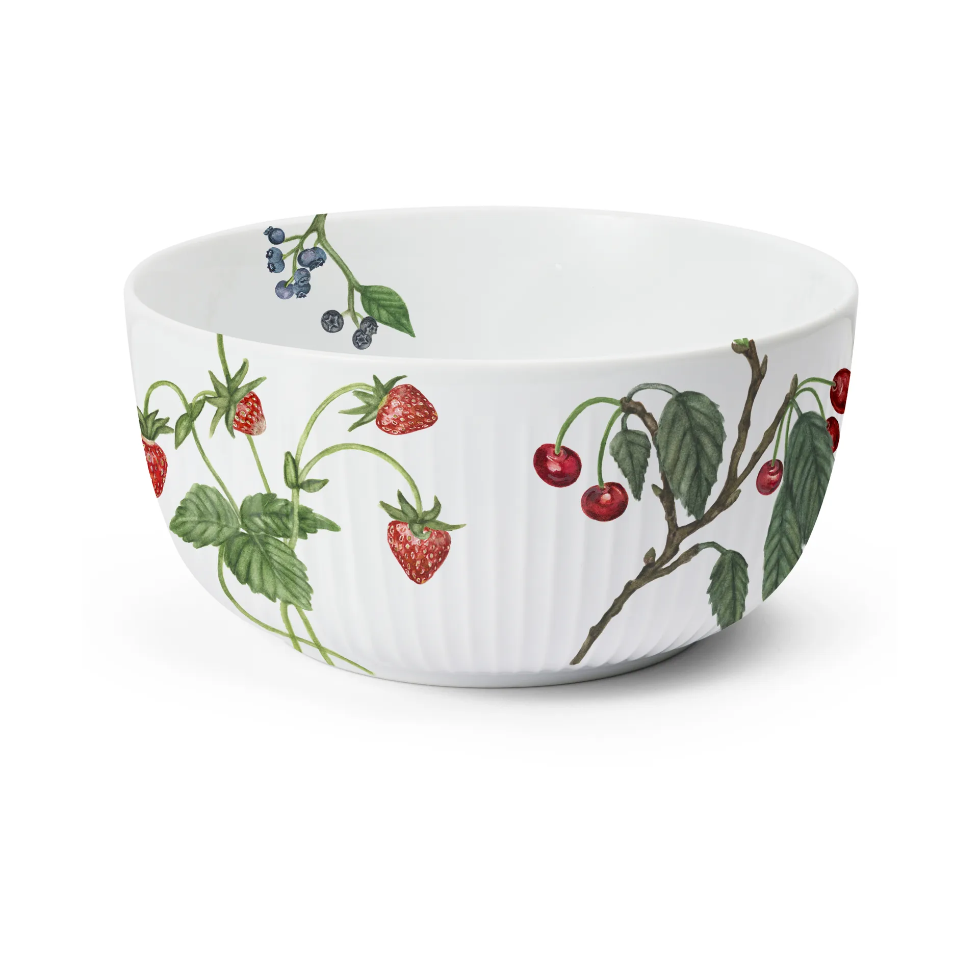 Hammershøi Summer serving bowl Ø21 cm, Summer berries Kähler