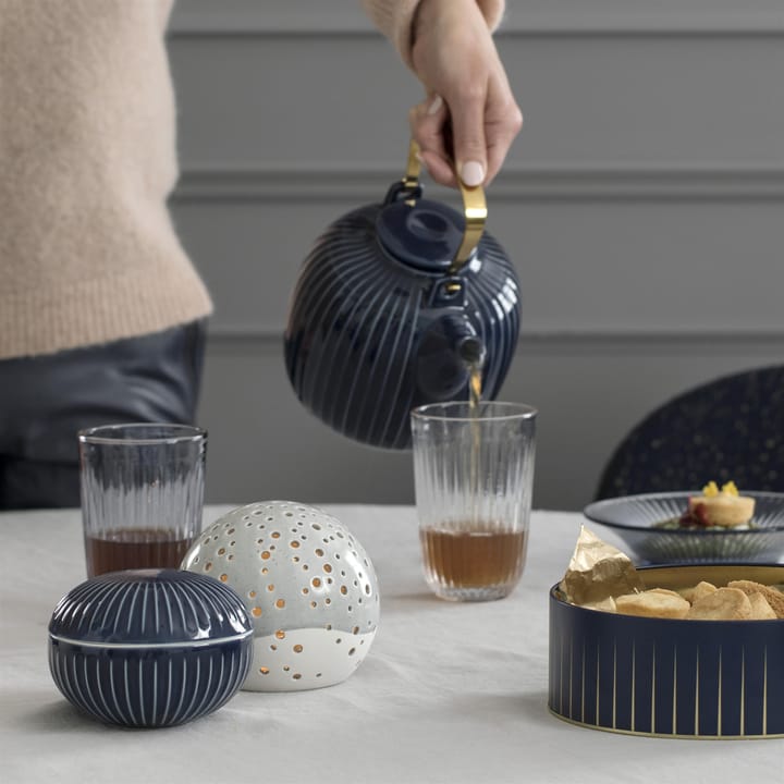 Hammershøi teapot - indigo - Kähler