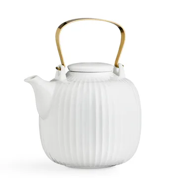Hammershøi teapot - white - Kähler