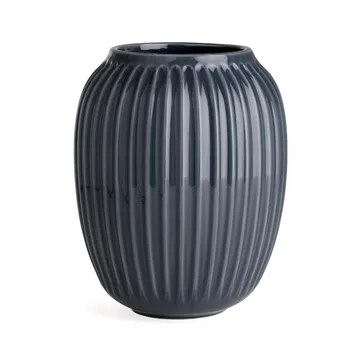 Hammershøi vase - Anthracite grey, medium 21 cm - Kähler