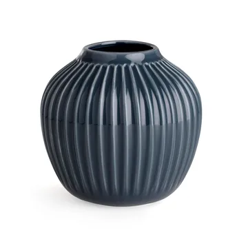 Hammershøi vase - Anthracite grey, small 13 cm - Kähler