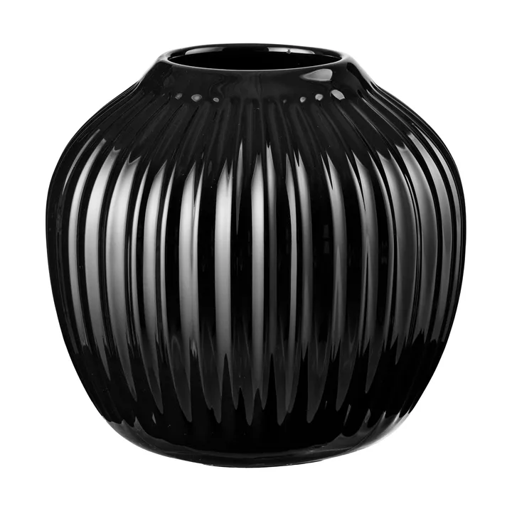 Hammershøi vase - Black, small 13 cm - Kähler