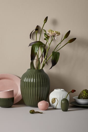 Hammershøi vase large - Dark green - Kähler