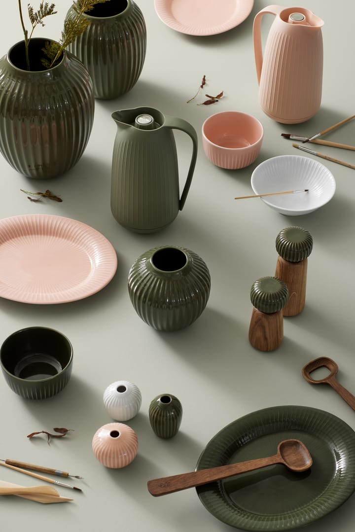 Hammershøi vase large, Dark green Kähler