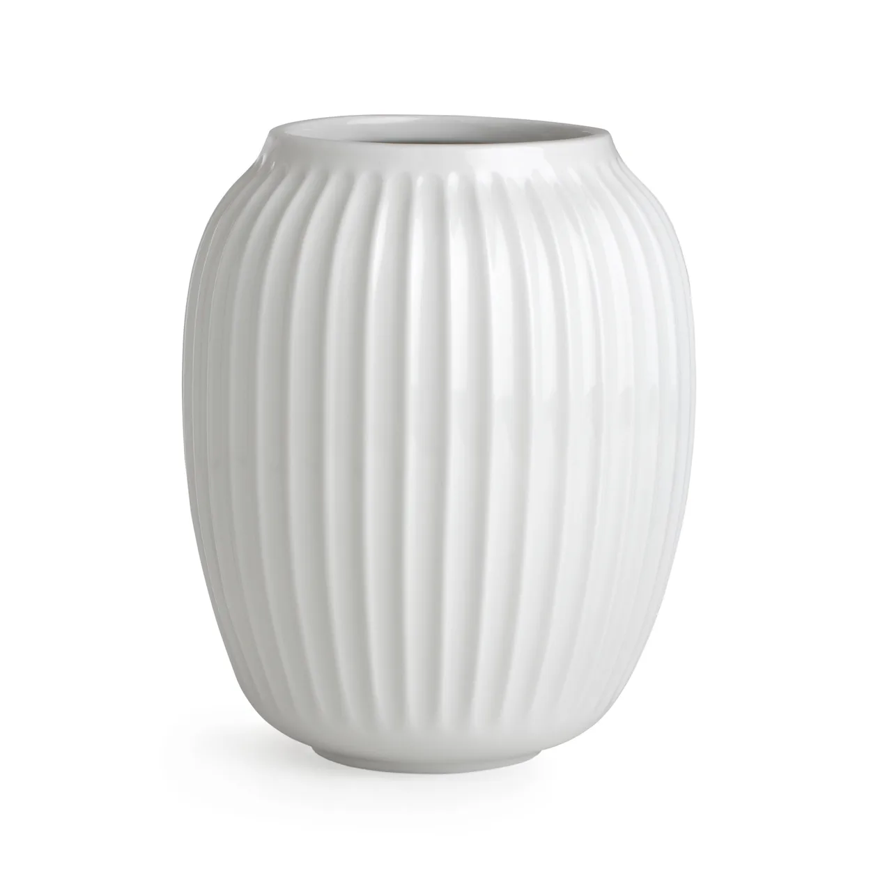 Kähler Hammershoi vase medium white | Scandinavian Design | Vases | White