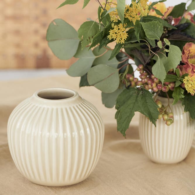 Hammershøi vase small - Birch (beige) - Kähler