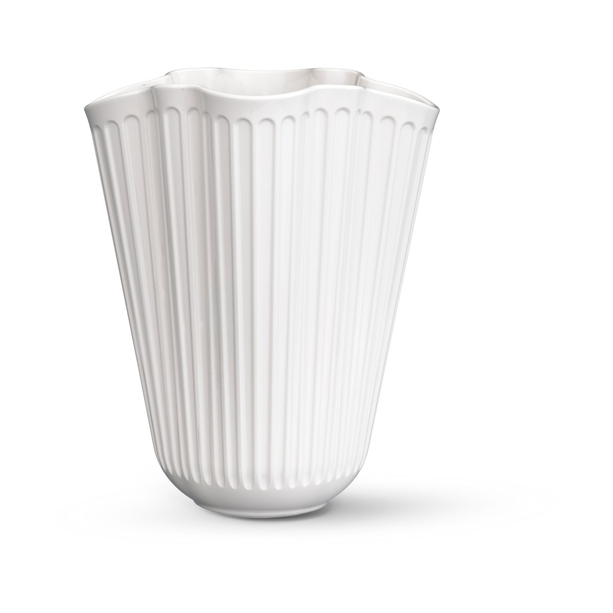 Kähler Hammershøi vase unfold 16.5 cm White