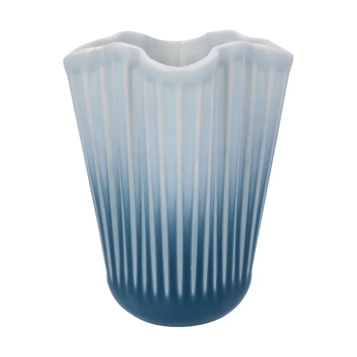 Hammershøi vase unfold - Blue, 16.5 cm - Kähler