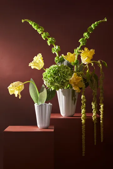 Hammershøi vase unfold - White, 16,5 cm - Kähler